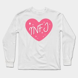 INFJ personality typography Long Sleeve T-Shirt